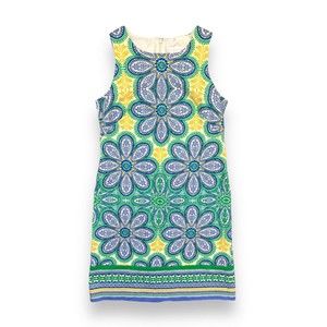 London Times Light and Airy Sleeveless Floral Print Summer Dress - Size 4